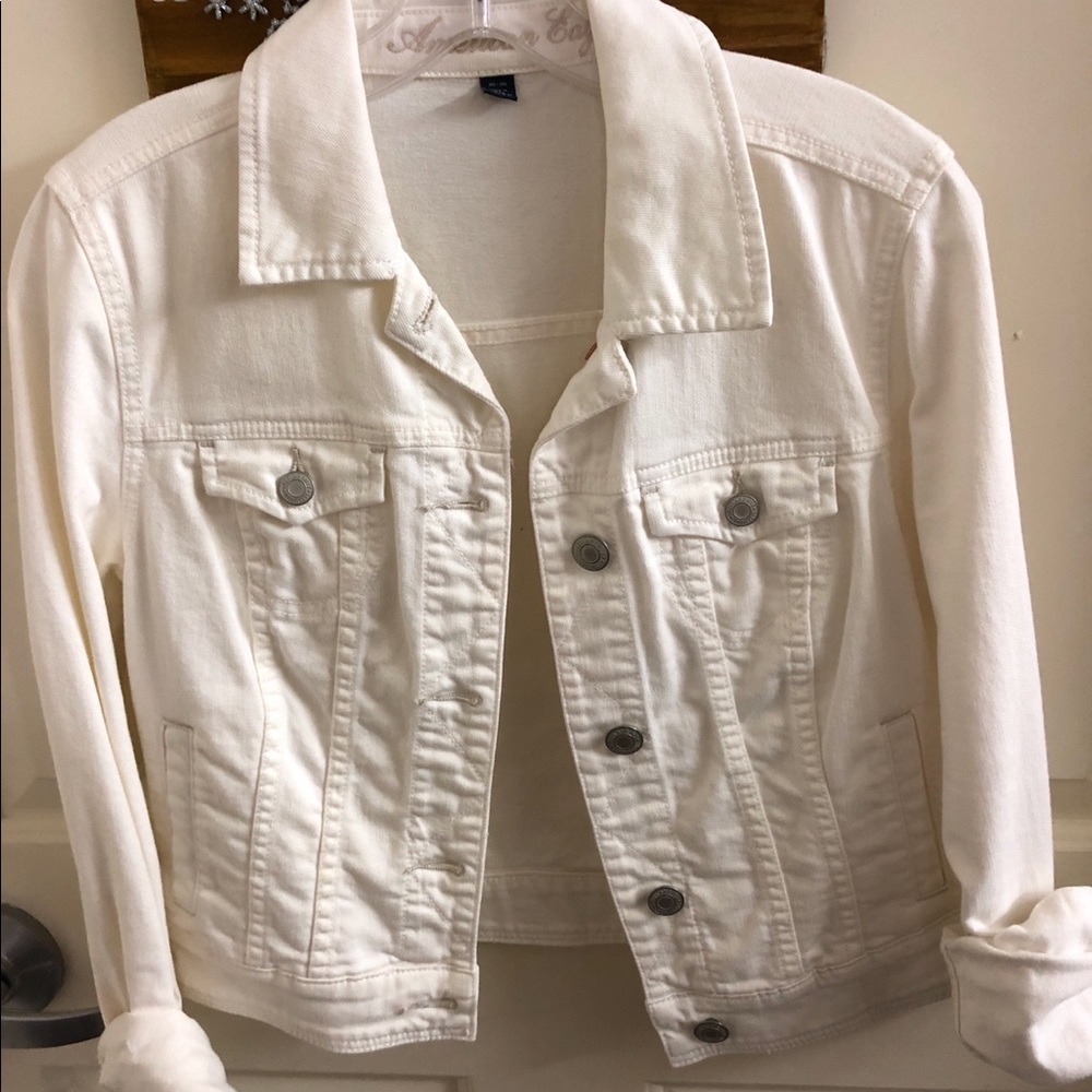 White denim Jacket